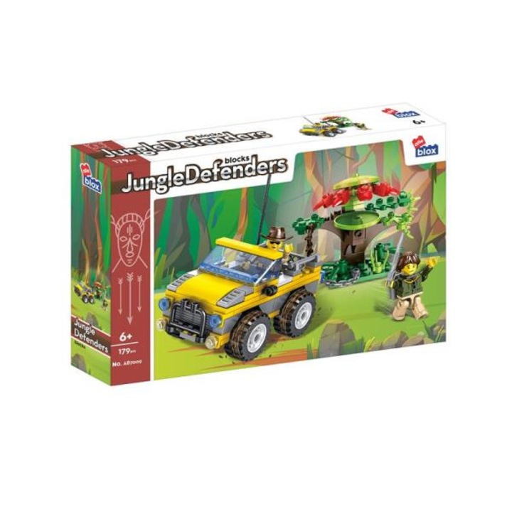 Set blocuri de constructie, Alleblox, 179 piese, Multicolor