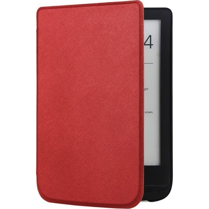 Pocketbook Touch Lux, Strado, univerzális, piros borító