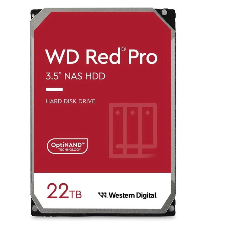 Red Pro WD221KFGX - hard drive - 22 TB - SATA 6Gb/s