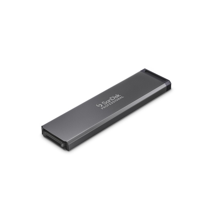 Преносим SSD, Sandisk Professional, алуминий, 4 TB, черен