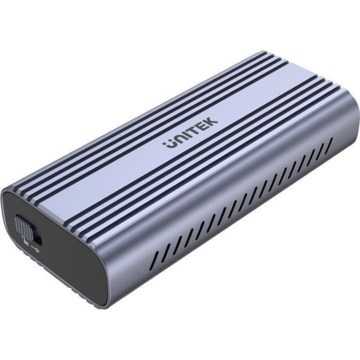 Unitek SSD шкаф, M.2, PCIe/NVMe, сив