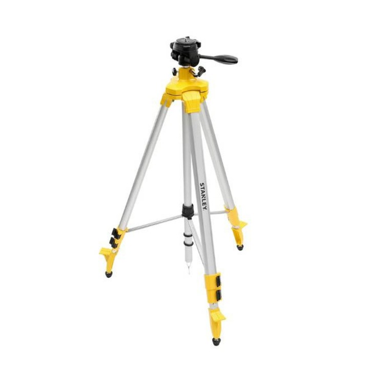 Trepied pentru nivela laser, Stanley, 97-248 cm, Argintiu/Galben