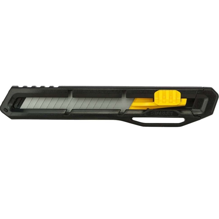 Cutter cu blocare, Stanley, 18 mm, Maner ergonomic