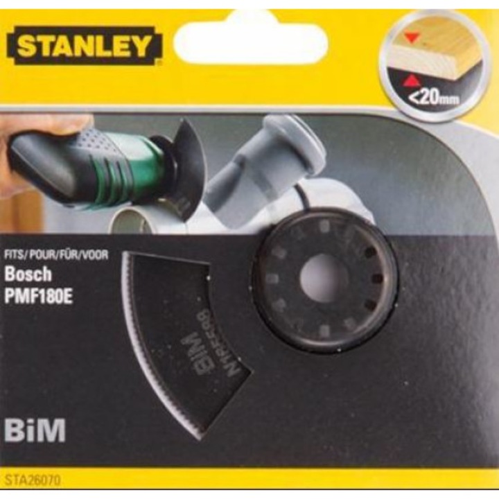 Disc segmentat fierastrau electric, Stanley, 85 mm