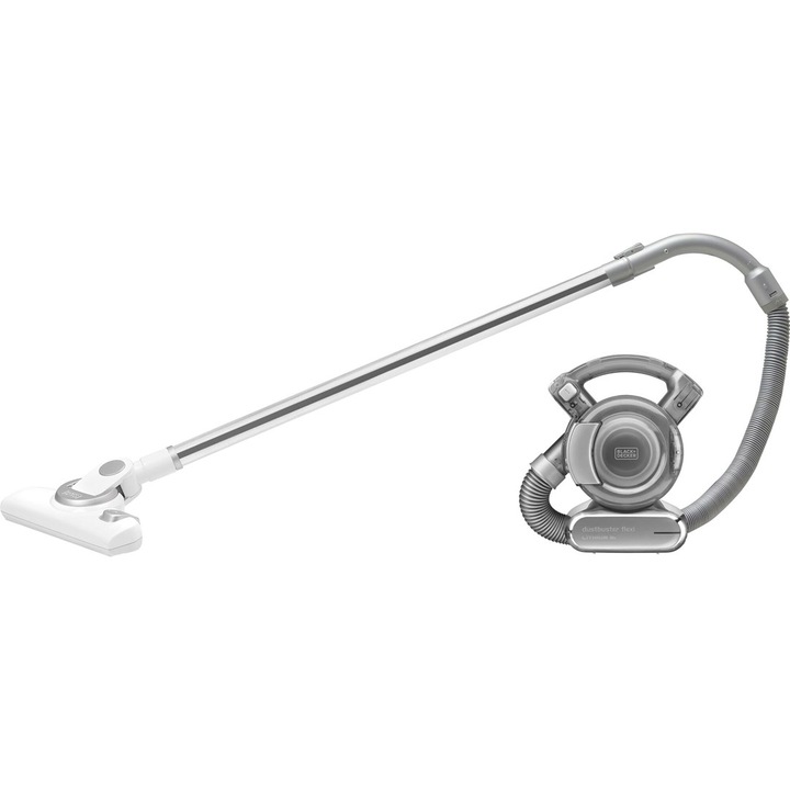 Aspirator fara sac, Black&Decker, Capacitate rezervor 0,56l, 18V, Gri