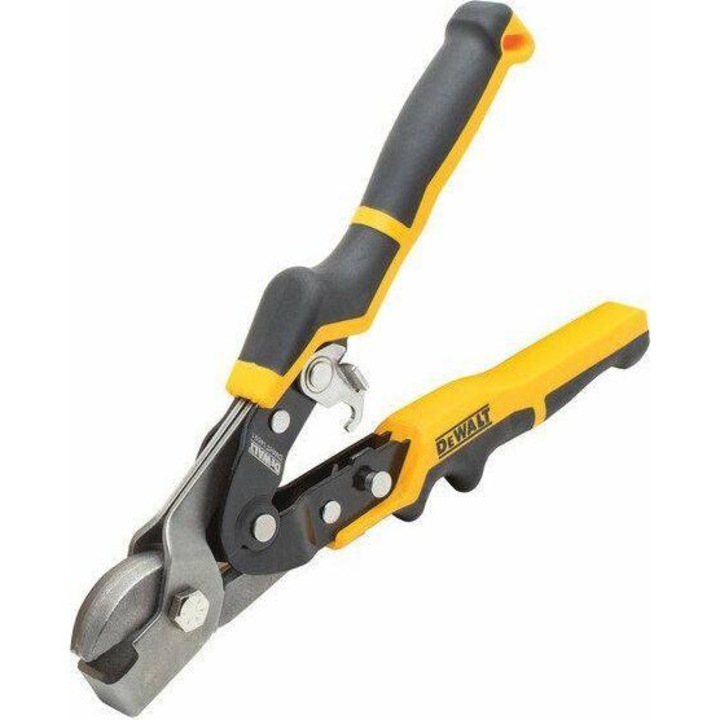 Foarfeca de perforare, Dewalt, Maner ergonomic, Galben/Negru