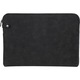 Husa laptop, Hama, Piele naturala, Negru