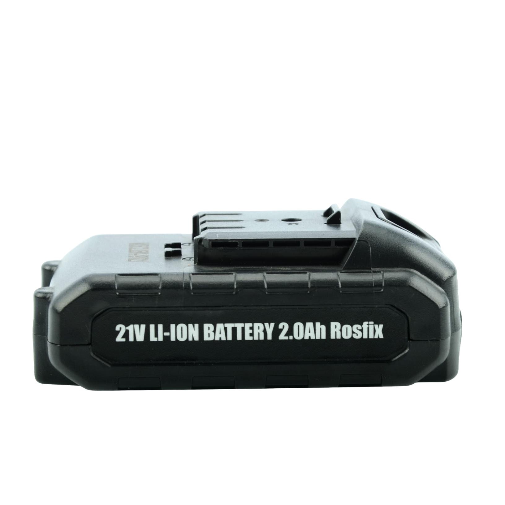 Baterie, Rosfix, 2 Ah, 21 V, Li-Ion, Negru - eMAG.ro