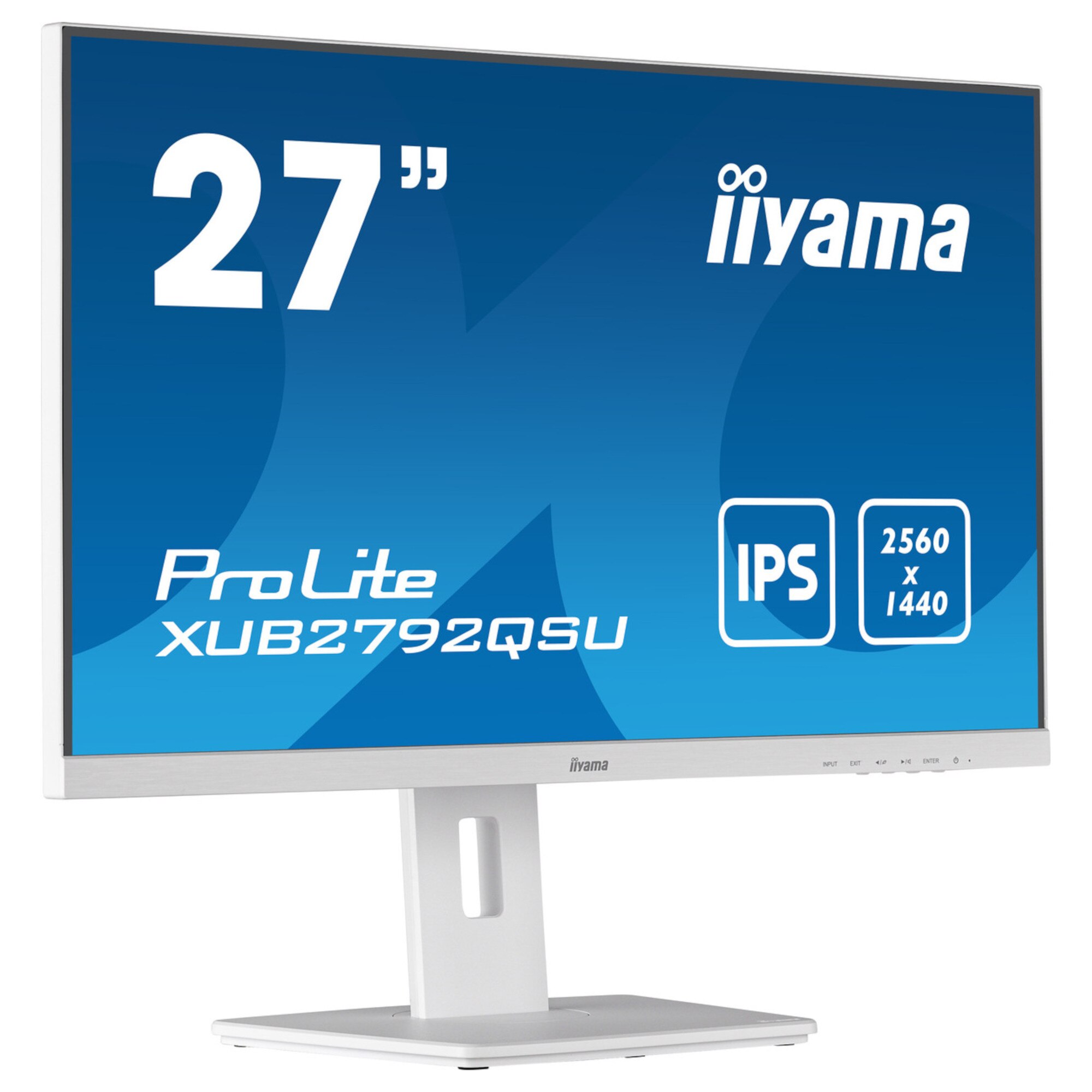 Монитор IIYAMA XUB2792QSU-W5, 27'' IPS LED Panel, AntiGlare, 16:9 ...