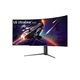Монитор LG 45GR95QE-B, 44.5" Ultragear OLED AG/LR 0.03ms, 21:9 Curved 800R Gaming WQHD (3440x1440), 240HZ, 1000cd/m, CR:1500000:1, AMD FreeSync, NVIDIA G-Sync, HDR10, VRR, USB 3.0, HDMI 2.1, DP, PIP, PBP, SPDIF, DTS HP:X, Height, Swivel, Tilt, 45GR95QE-B
