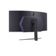 Монитор LG 45GR95QE-B, 44.5" Ultragear OLED AG/LR 0.03ms, 21:9 Curved 800R Gaming WQHD (3440x1440), 240HZ, 1000cd/m, CR:1500000:1, AMD FreeSync, NVIDIA G-Sync, HDR10, VRR, USB 3.0, HDMI 2.1, DP, PIP, PBP, SPDIF, DTS HP:X, Height, Swivel, Tilt, 45GR95QE-B