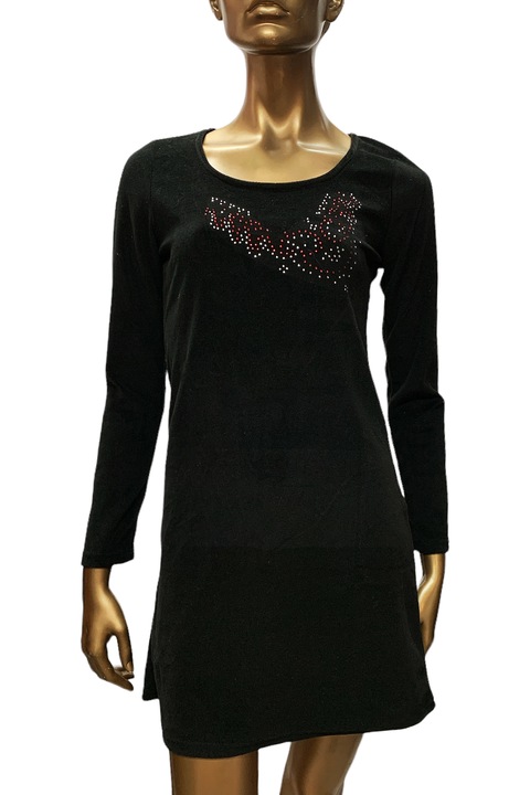 Rochie scurtă Snake Milano pentru damă 15-946-BK, Negru