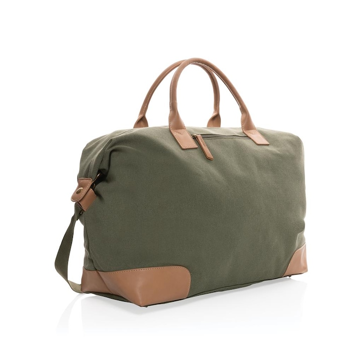 Голяма чанта за уикенд XD Design, Памук, Зелен, 46 x 19, 5 x 40см