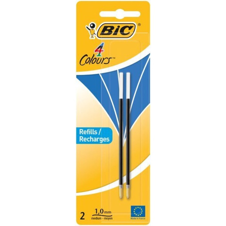 Set 2 rezerve pentru pixuri, Bic, SKY 1.0 BC B/C
