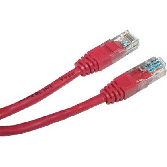 Cablu de corectie LAN UTP, Cat.6, RJ45 M - RJ45 M, 3 m, neecranat, rosu ...