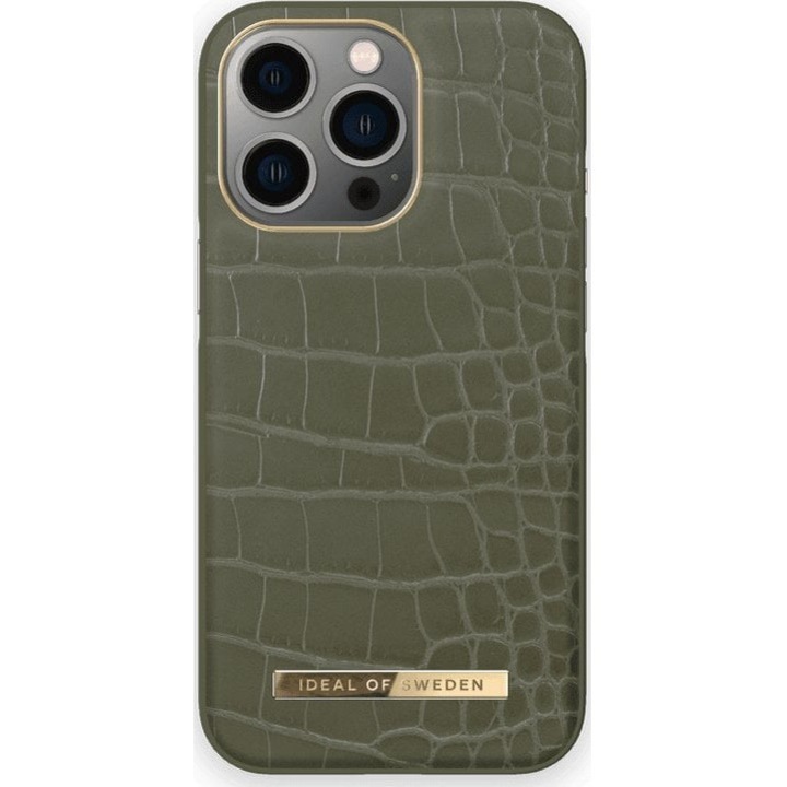 Husa, iDEAL OF SWEDEN, Kaki, Compatibila cu Iphone 13 PRO