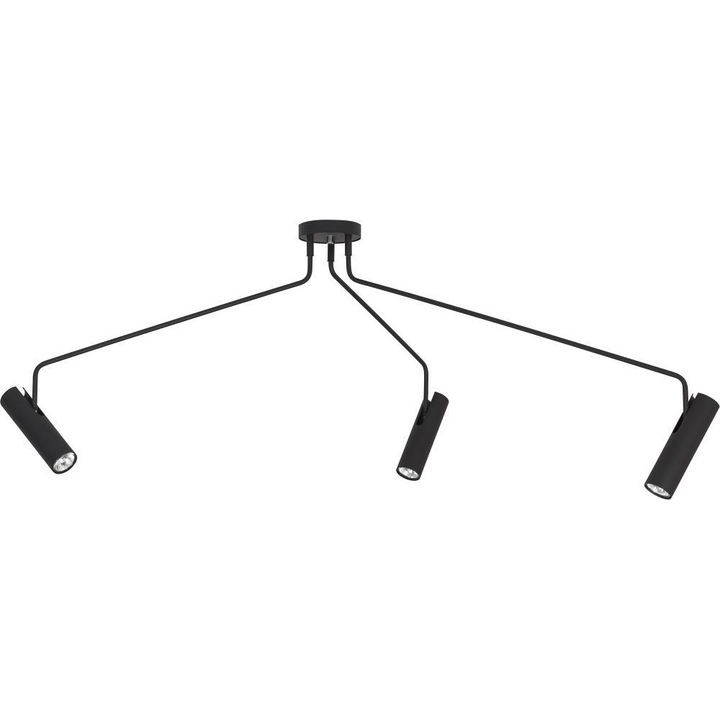 Плафон, Nowodvorski, Метал/Стомана, GU10, 3x35W