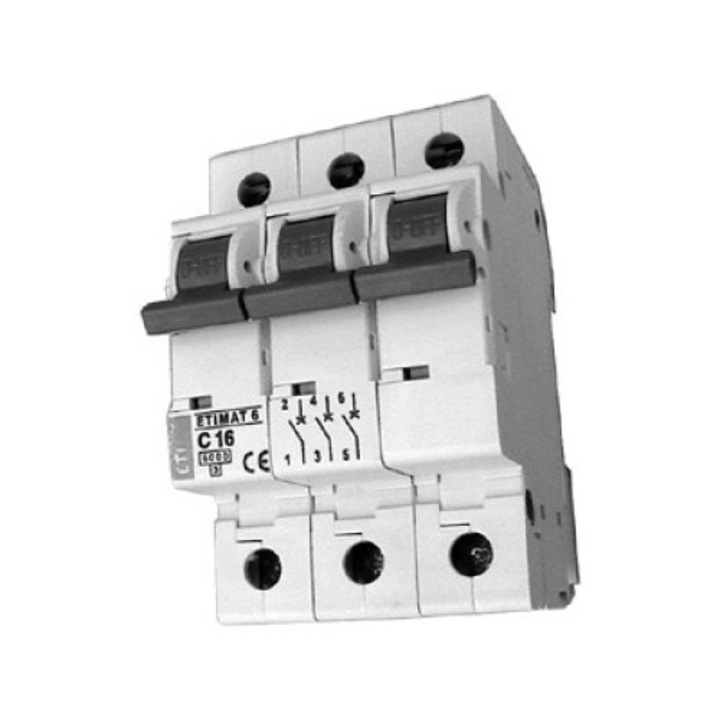 Kapcsoló, Eti-Polam, ETIMAT10, 3, PC 50A, 6kA