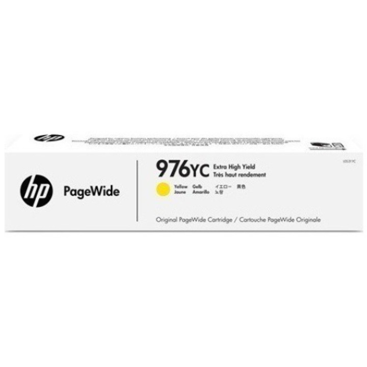 HP Tintapatron, L0S31YC, 976YC sz., sárga, 16000s