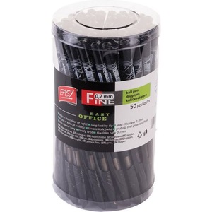 Pixuri set 50 buc, Easy, Fine 0.7mm, culoare tus: albastru/negru