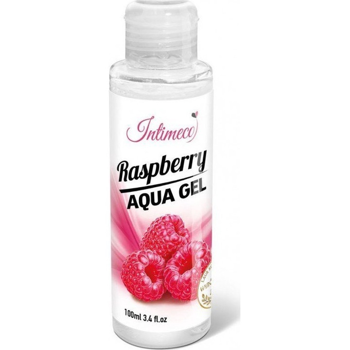 Vízbázisú síkosító, Intimeco, Raspberry, 100 ml