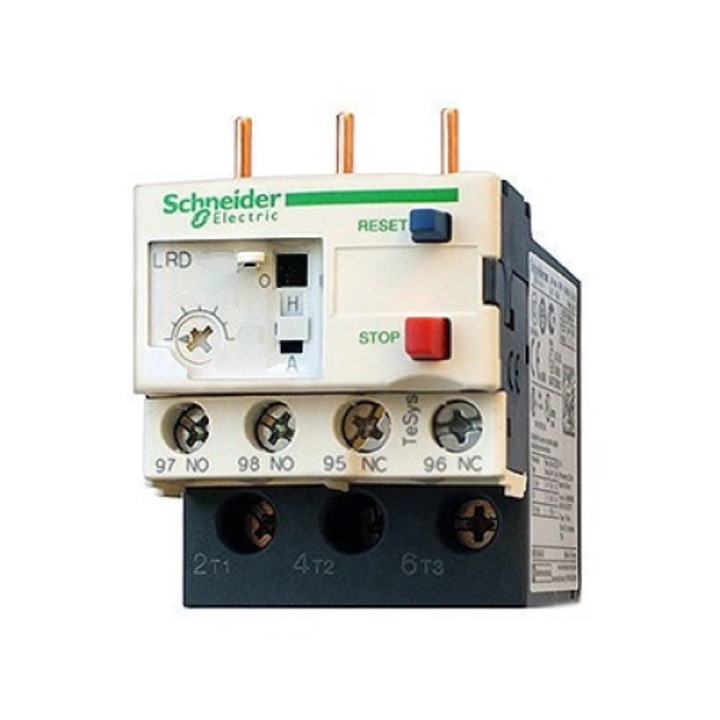 Releu termic, Schneider Electric, 690V AC, Alb/Negru