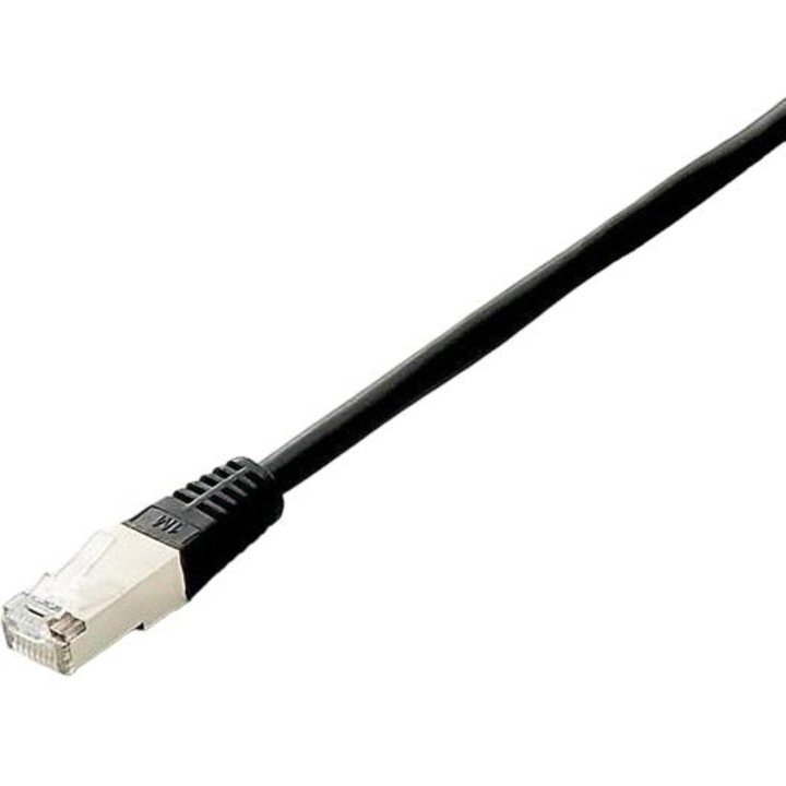 Кабел, Equip, Patchkabel, Cat6A, 10x/комплект S/FTP 2xRJ45, 0,25 m, черен