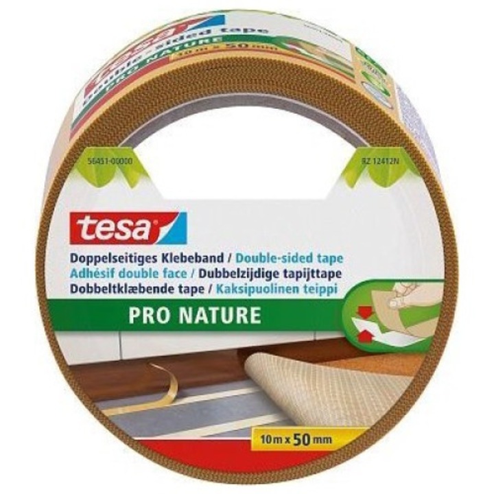 Banda adeziva, Tesa, Pro Nature, 10m/50mm