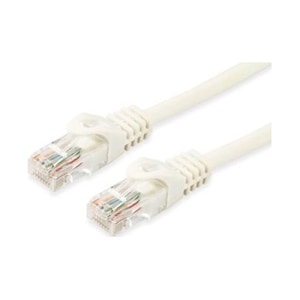 Cablu de retea, Equip, Cat6A, U/UTP, 2xRJ45, 20m, LSZH, Crem