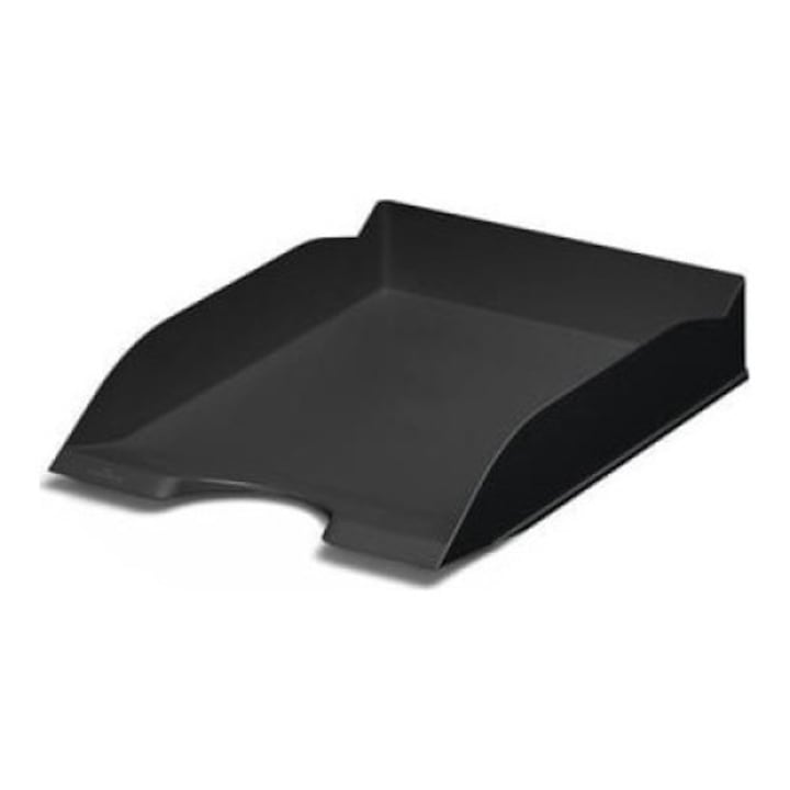 Tava documente, A4, Plastic, Negru