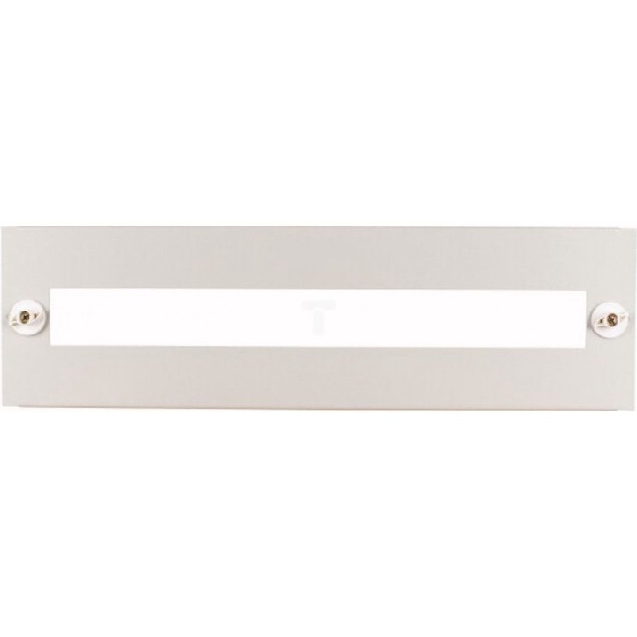 Capac metalic, Eaton, Cu decupaj pentru echipamente modulare, 1200x200mm, Argintiu