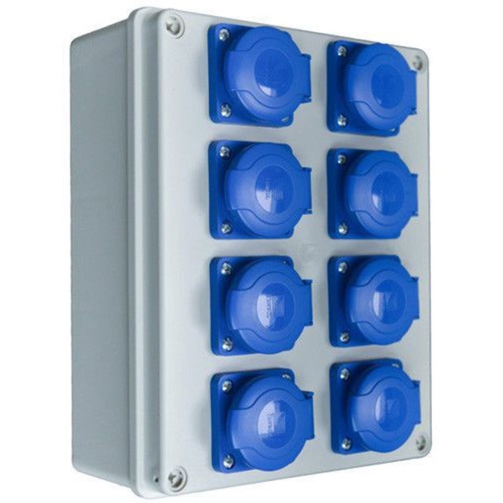 Tablou electric, Pawbol, 8x250V, IP44