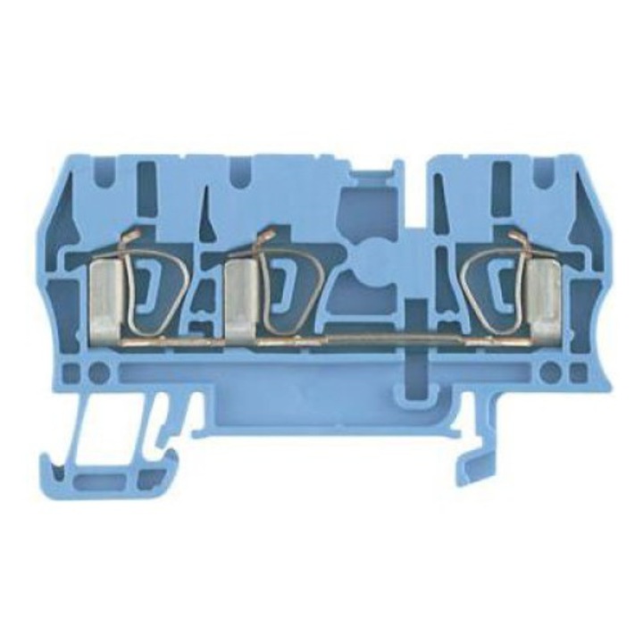 Bloc terminal, Weidmuller, Plastic, 2.5 mm, Albastru
