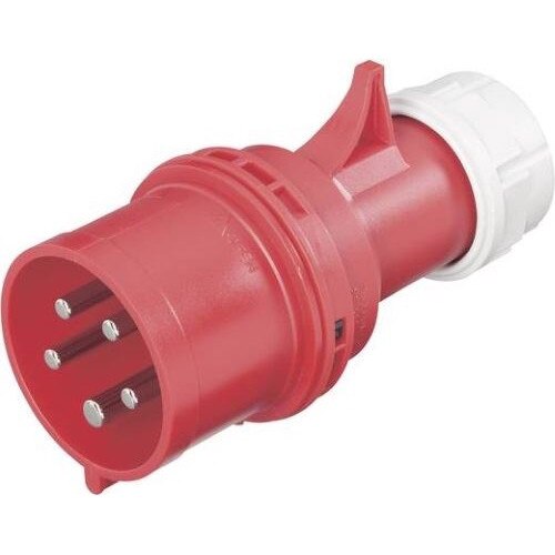 Stecher portabil, PCE, incrucisare de faza, 32A, 5P, 400V, IP44