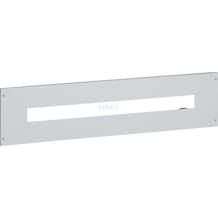 Capac metalic cu decupaj, Legrand, pentru echipamente modulare, 825x200mm, Argintiu