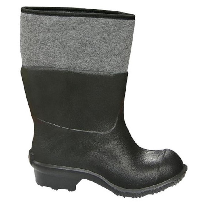 Cizme de lucru barbati, Lemigo, EVA/Pasla, Negru/Gri, 45 EU