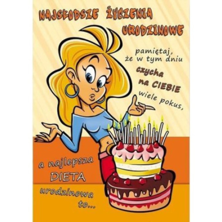 Felicitare zi de nastere cu plic, Stamp