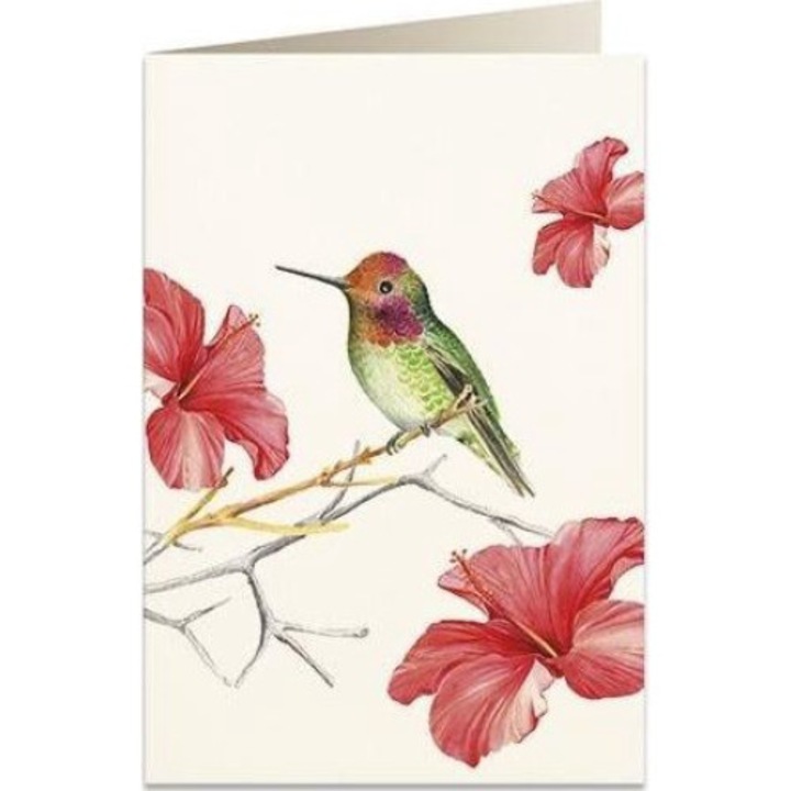 Felicitare cu plic, Tassotti, Model cu pasare