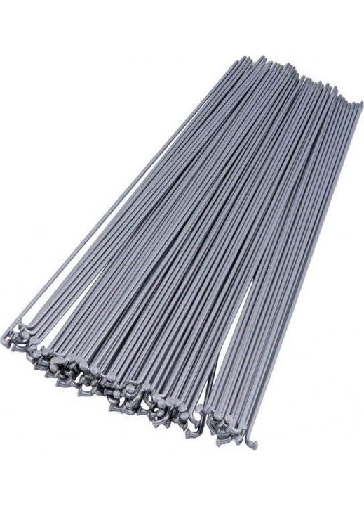 Küllőkészlet, 144 db, Cn Spoke, 250mm, 2.0mm, rozsdamentes acél, ezüst