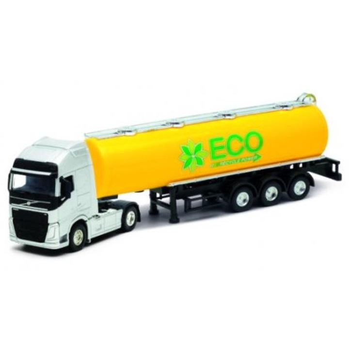 Играчка камион, Welly, Mетал, 1:64, Многоцветен