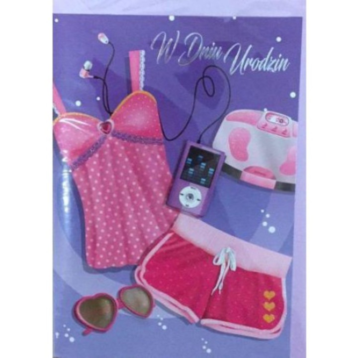 Felicitare Panorama, Születésnapi B6 Premium, borítékkal, 12.5x17.6cm, bármilyen évfordulóra