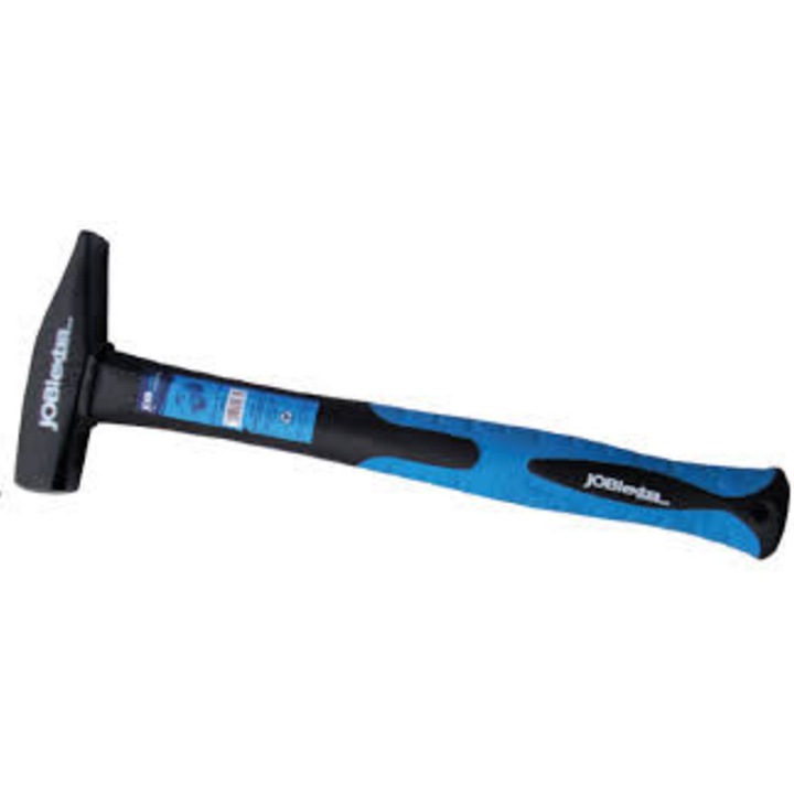 Ciocan de lacatusi, JOBIextra, Fibra de sticla, 1 kg, Albastru/Negru