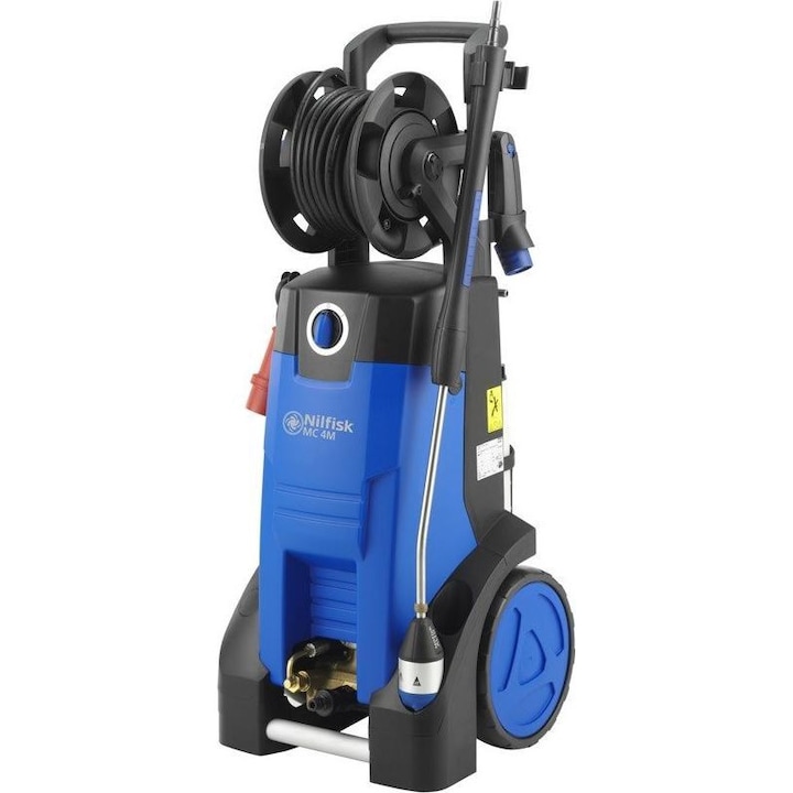 Водоструйка Nilfisk MC 4M-180/740XT-EU, 4000 W, 5 м, 3 фази, черен и син, 42 кг
