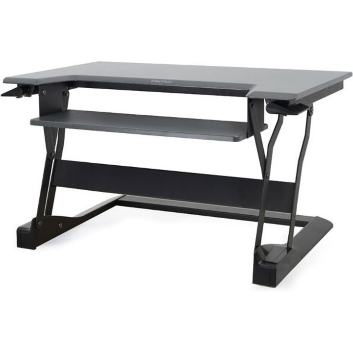 Asztali állvány monitorhoz, Ergotron, Fekete