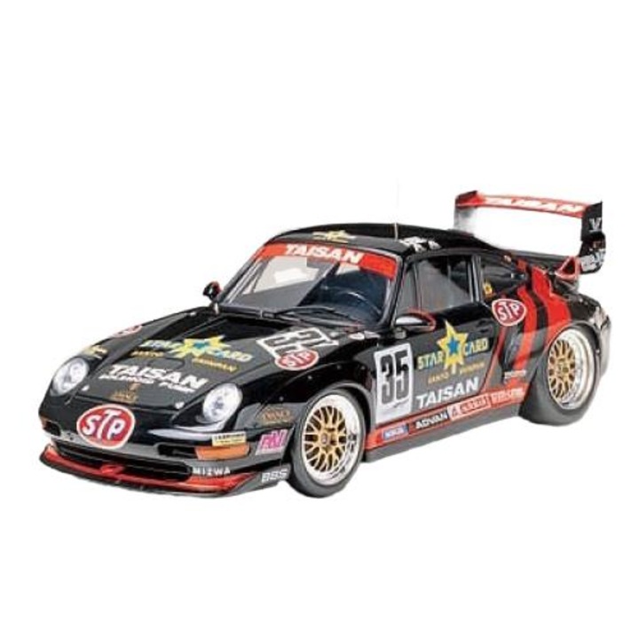 Masina Taisan Porsche 911 GT2 model, Plastic, Multicolor
