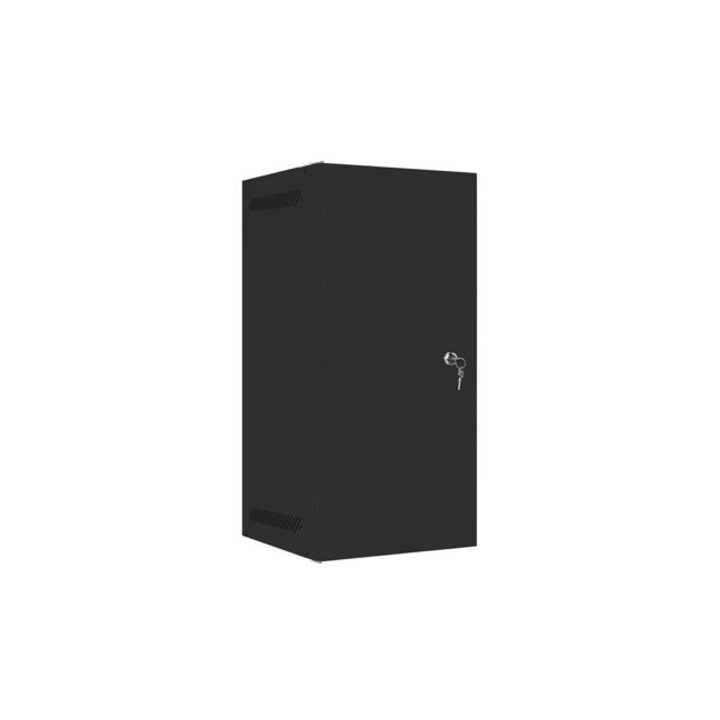 Rack, Lanberg, 280 x 310 mm, fém, 10", 12U, fekete