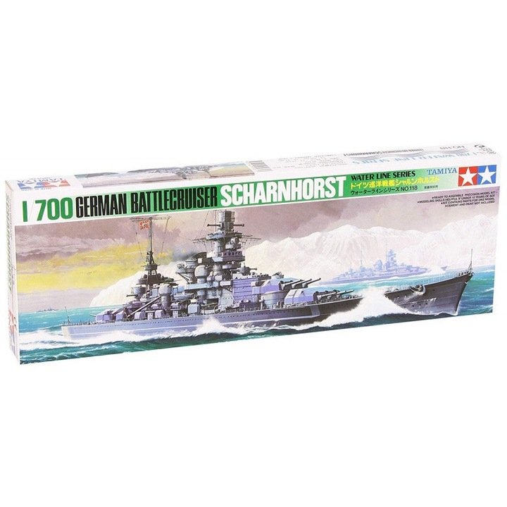 Model din plastic Cruiser german Scharnhorst