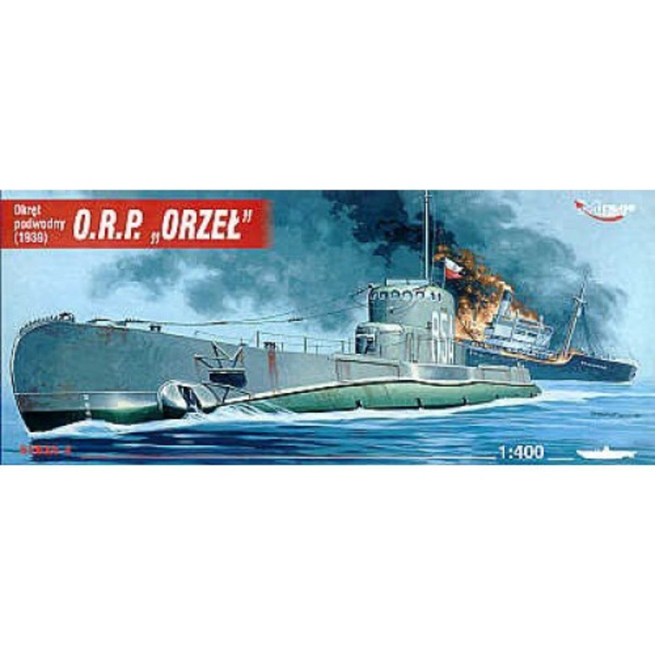 Lengyel tengeralattjáró, Mirage Hobby, 1:400, Multicolor