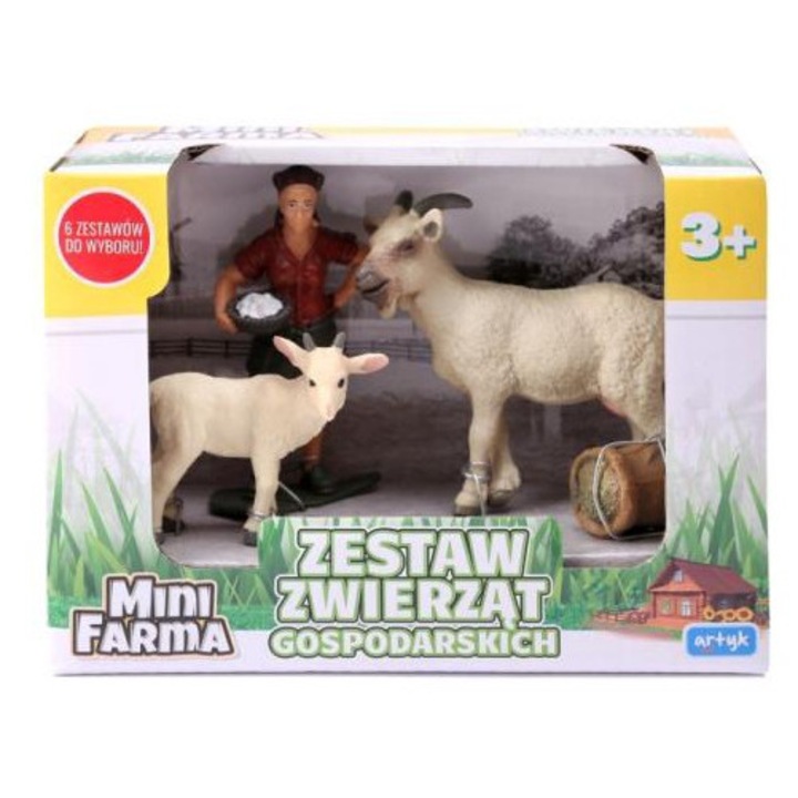 Set figurine ferma, Artyk, Multicolor, 3+