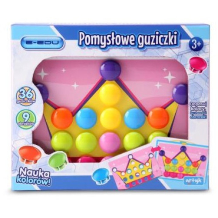 Joc educativ, Artyk, +3 ani, Multicolor